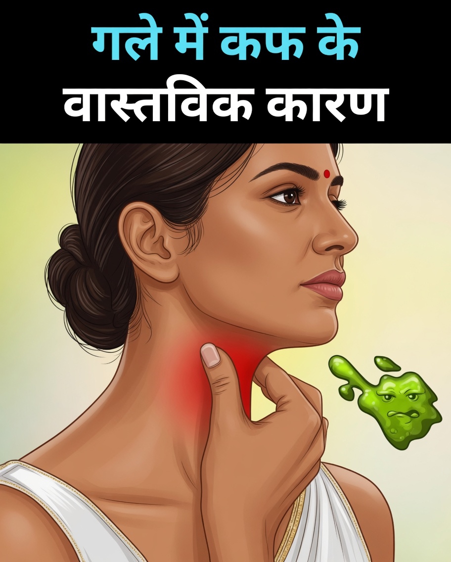 आपके गले में लगातार बलगम क्यों रहता है और रोज़मर्रा के वे कारण जिनके बारे में आपको जानना चाहिए