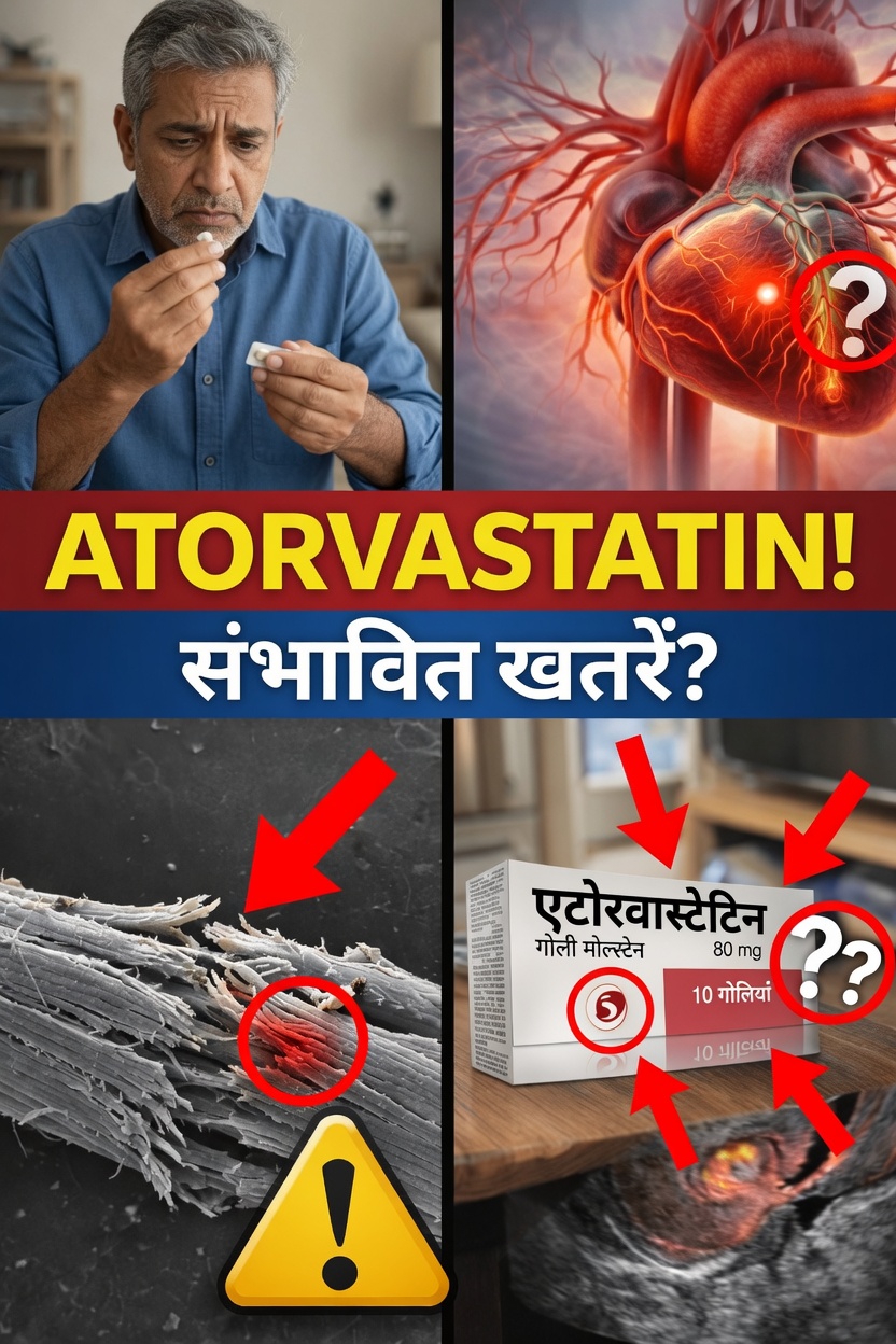 एटोरवास्टेटिन के दुष्प्रभावों के बारे में आपको क्या जानना चाहिए: अपने डॉक्टर से सूचित बातचीत के लिए 15 मुख्य बिंदु