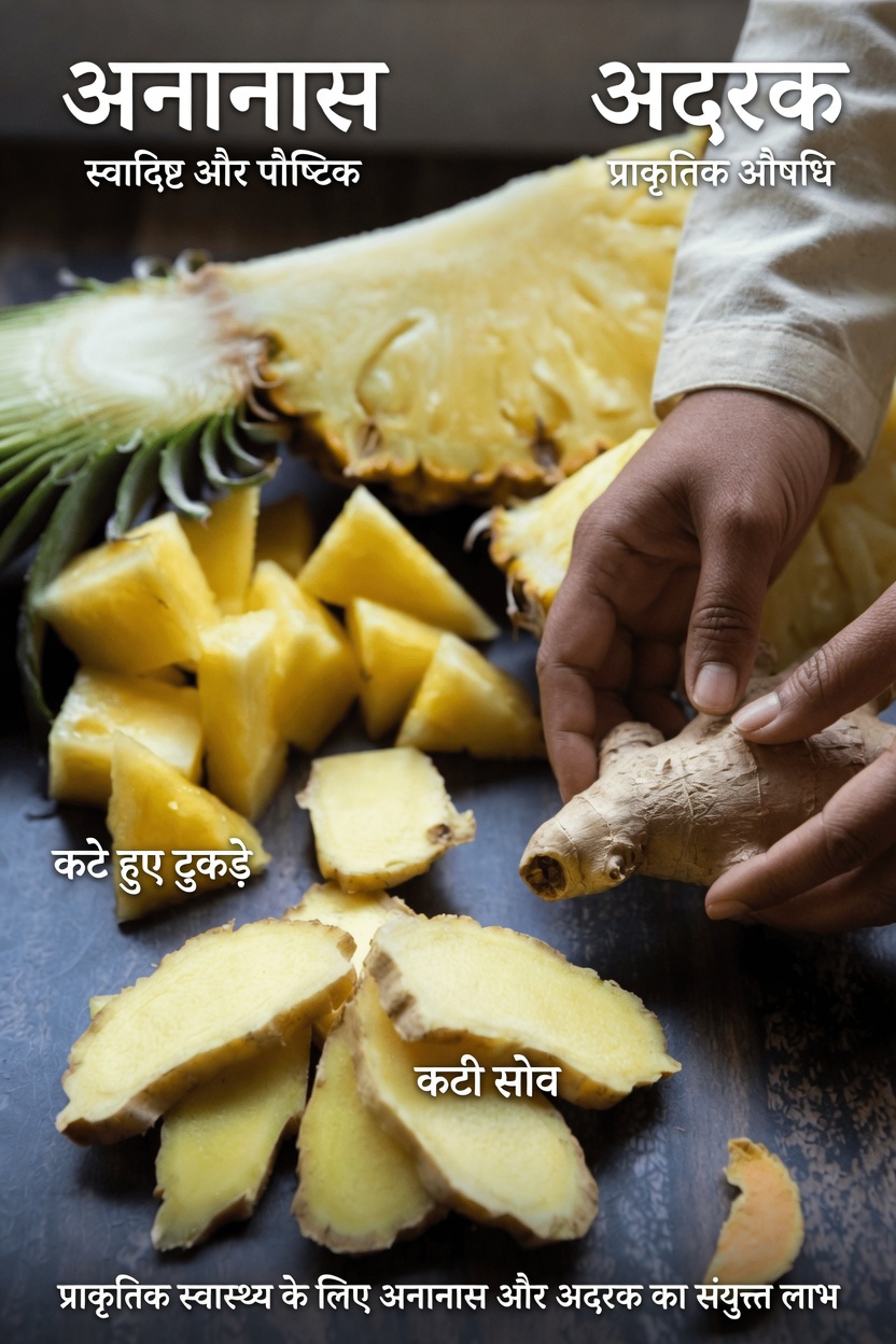 अपनी रात की किडनी स्वास्थ्य दिनचर्या को सहारा देने के लिए इस आसान अनानास, अदरक और हल्दी पेय की रेसिपी खोजें