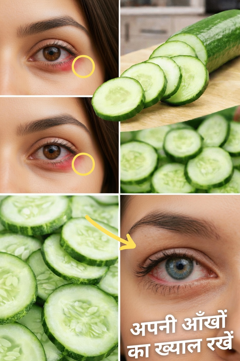 आँखों पर खीरे के टुकड़े: थकी हुई आँखों को तरोताज़ा करने और रोज़मर्रा के आराम को सहारा देने के लिए सरल दैनिक आदतें