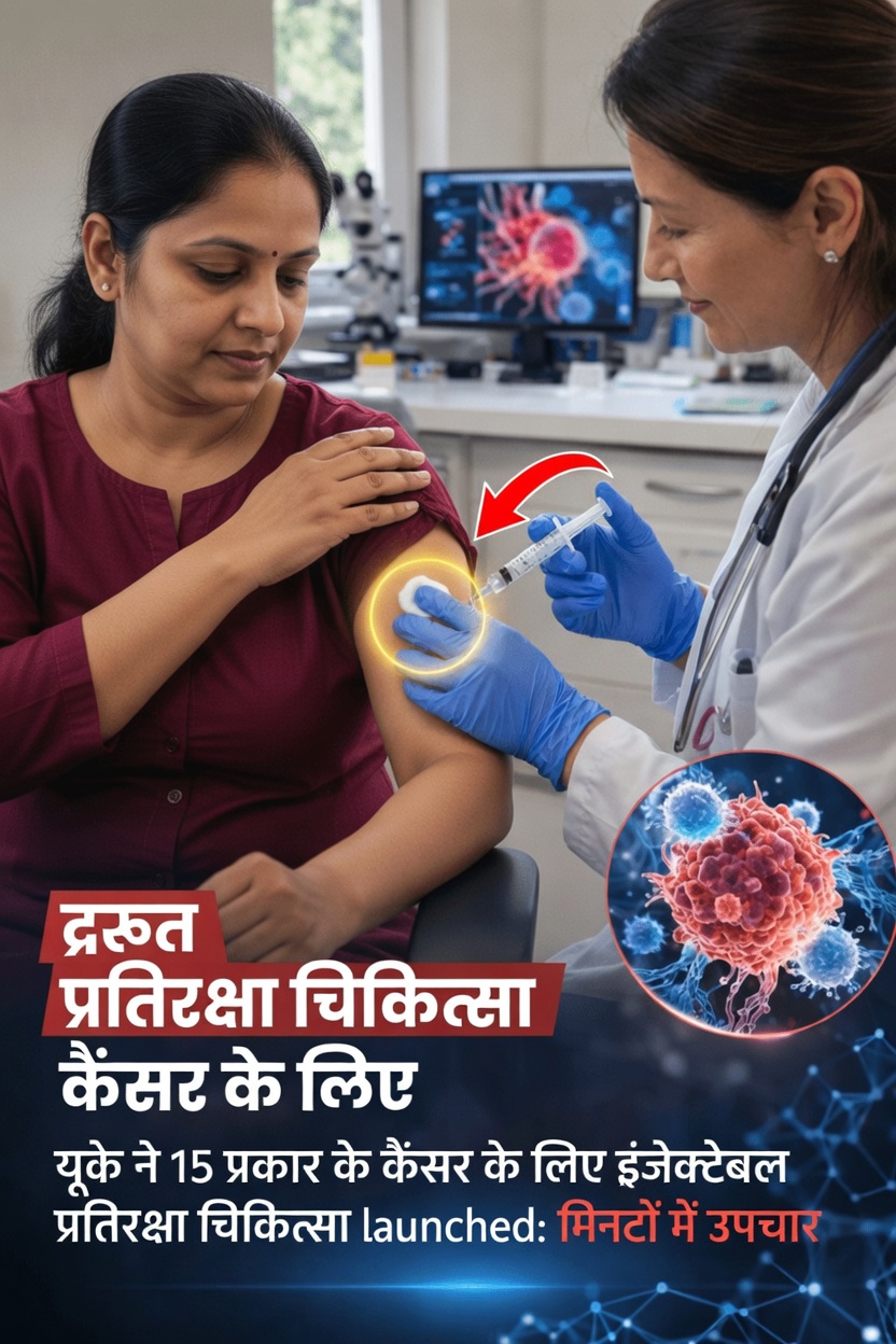 इंग्लैंड के नए 5 मिनट के कैंसर इंजेक्शन का मरीजों और देखभाल के लिए क्या मतलब है