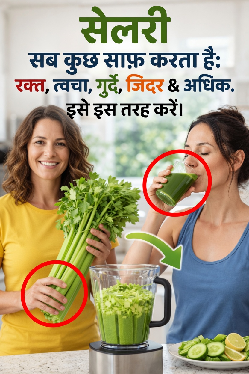 क्या सेलरी का जूस आपके शरीर के प्राकृतिक स्वास्थ्य को सहारा देने का एक सरल तरीका है? तथ्य जानें और इसे आज़माने का तरीका समझें