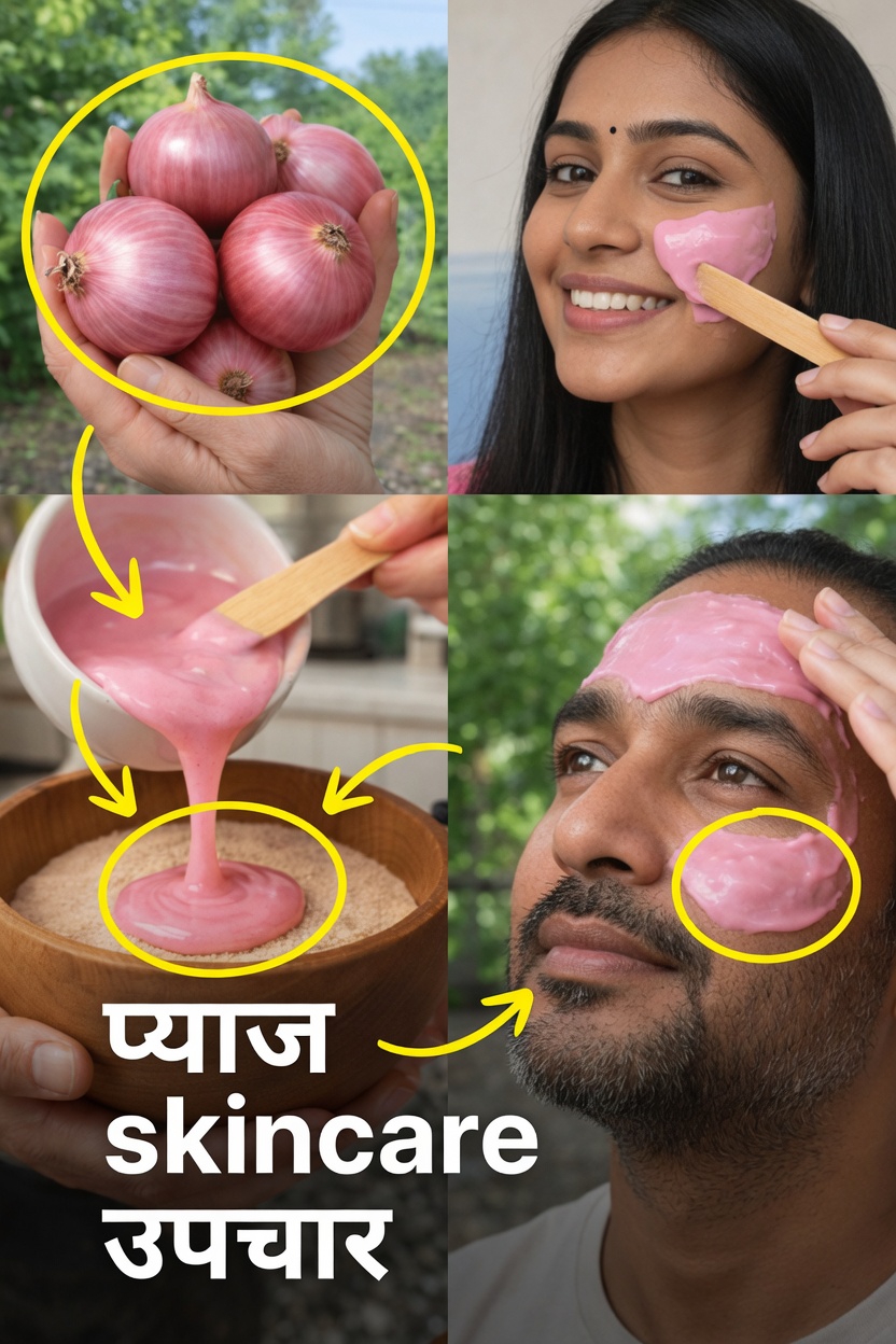 अपने दैनिक रूटीन में प्याज के रस के त्वचा के लिए चौंकाने वाले लाभ जानें