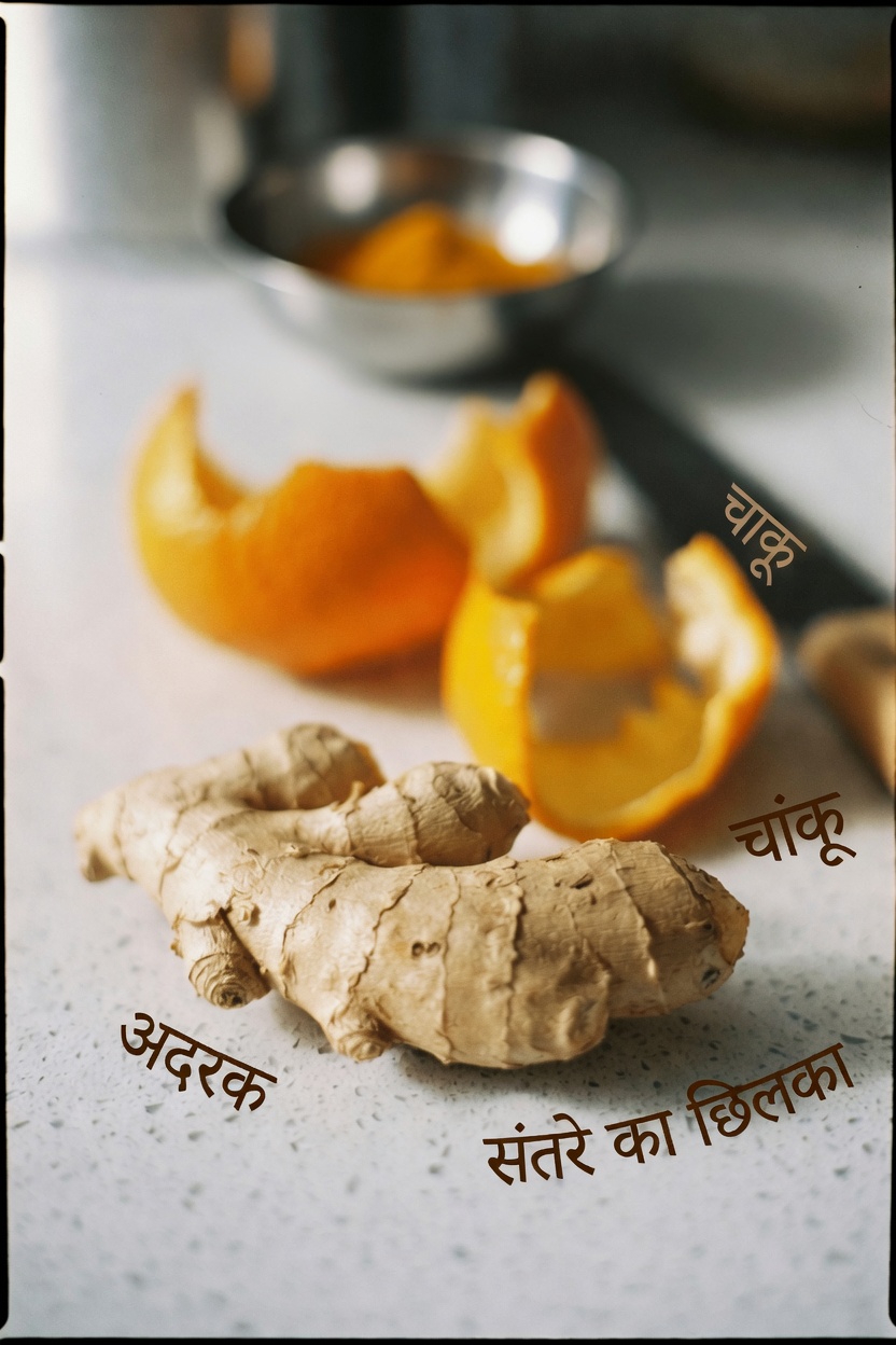 किडनी, लिवर और फेफड़ों के स्वास्थ्य को प्राकृतिक रूप से सहारा देने के लिए अदरक और संतरे के आसान रोज़मर्रा पेय की रेसिपी