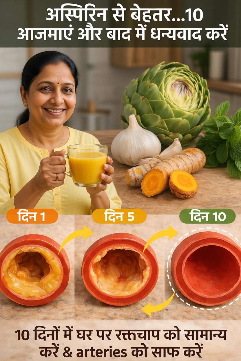 रोज़मर्रा की सामग्रियों से स्वस्थ रक्तचाप और धमनियों के स्वास्थ्य को प्राकृतिक रूप से सहारा देने के तरीके