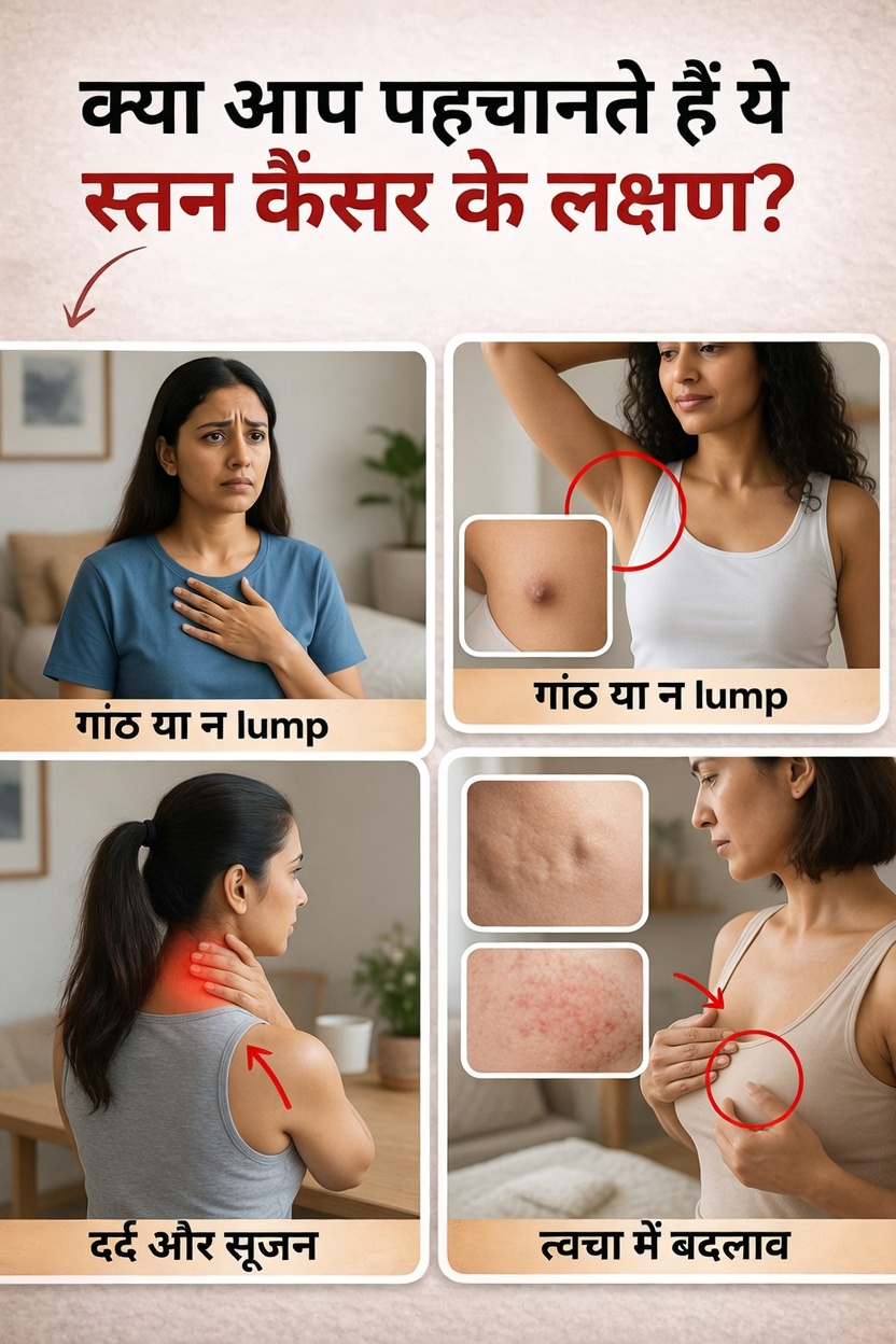 क्या आप स्तन कैंसर के इन शुरुआती चेतावनी संकेतों को नज़रअंदाज़ कर रही हैं? हर महिला को क्या जानना चाहिए
