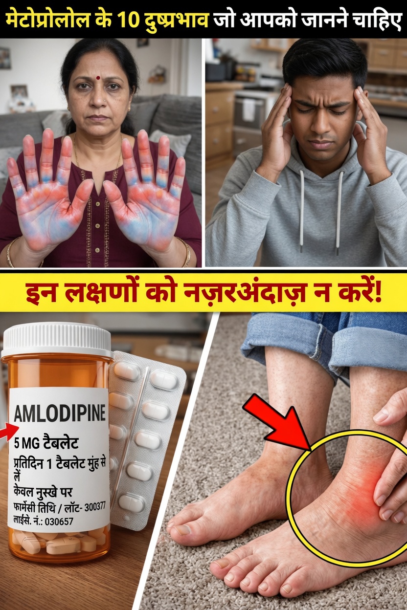 मेटोप्रोलोल लेने के 10 सामान्य दुष्प्रभाव क्या हैं और उन्हें अपनी दिनचर्या में सही तरीके से कैसे प्रबंधित करें