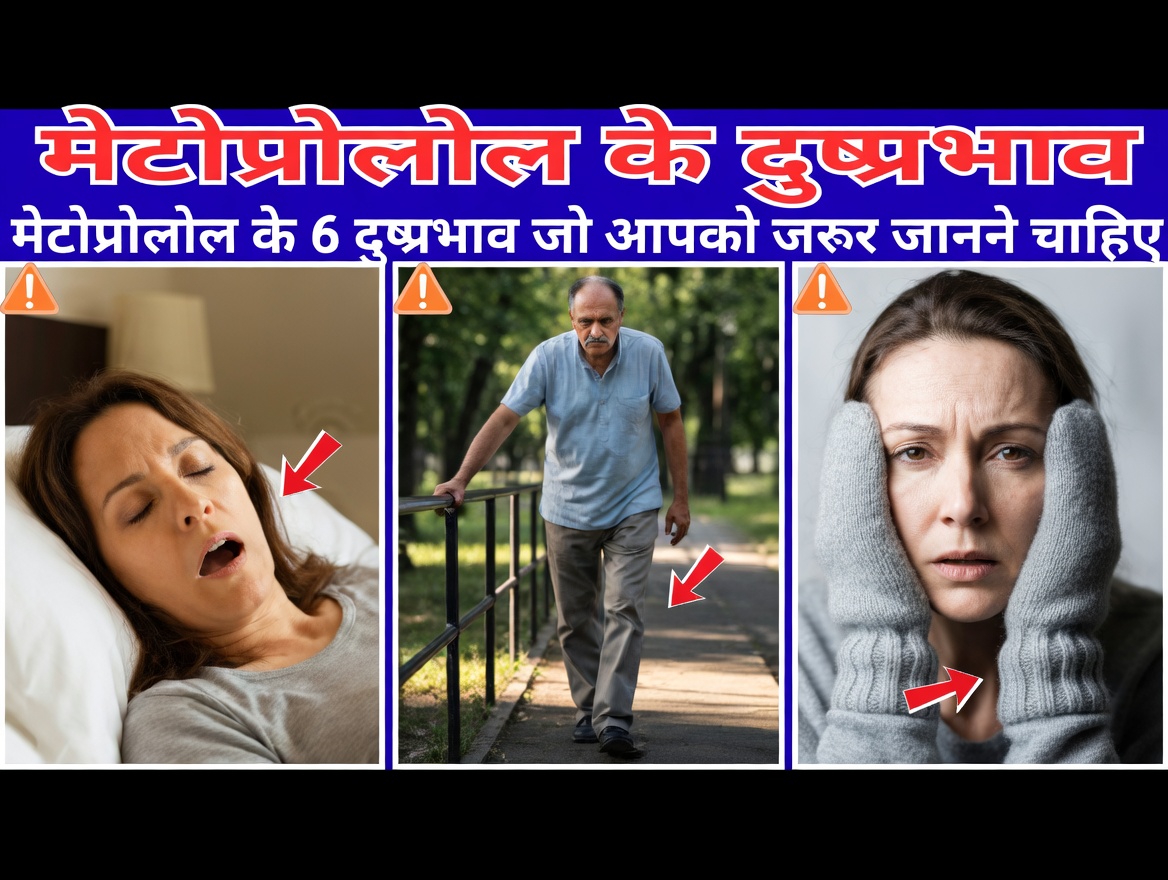 मेटोप्रोलोल लेने के 10 सामान्य दुष्प्रभाव क्या हैं और उन्हें अपनी दिनचर्या में सही तरीके से कैसे प्रबंधित करें