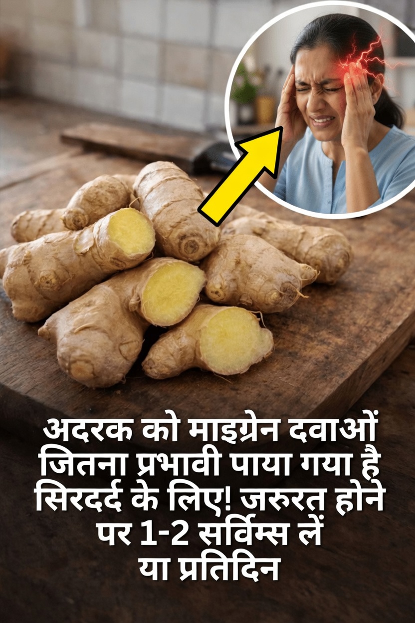 क्या सिरदर्द की असुविधा को संभालने में अदरक रसोई का एक सरल सहायक हो सकता है? साक्ष्यों की पड़ताल
