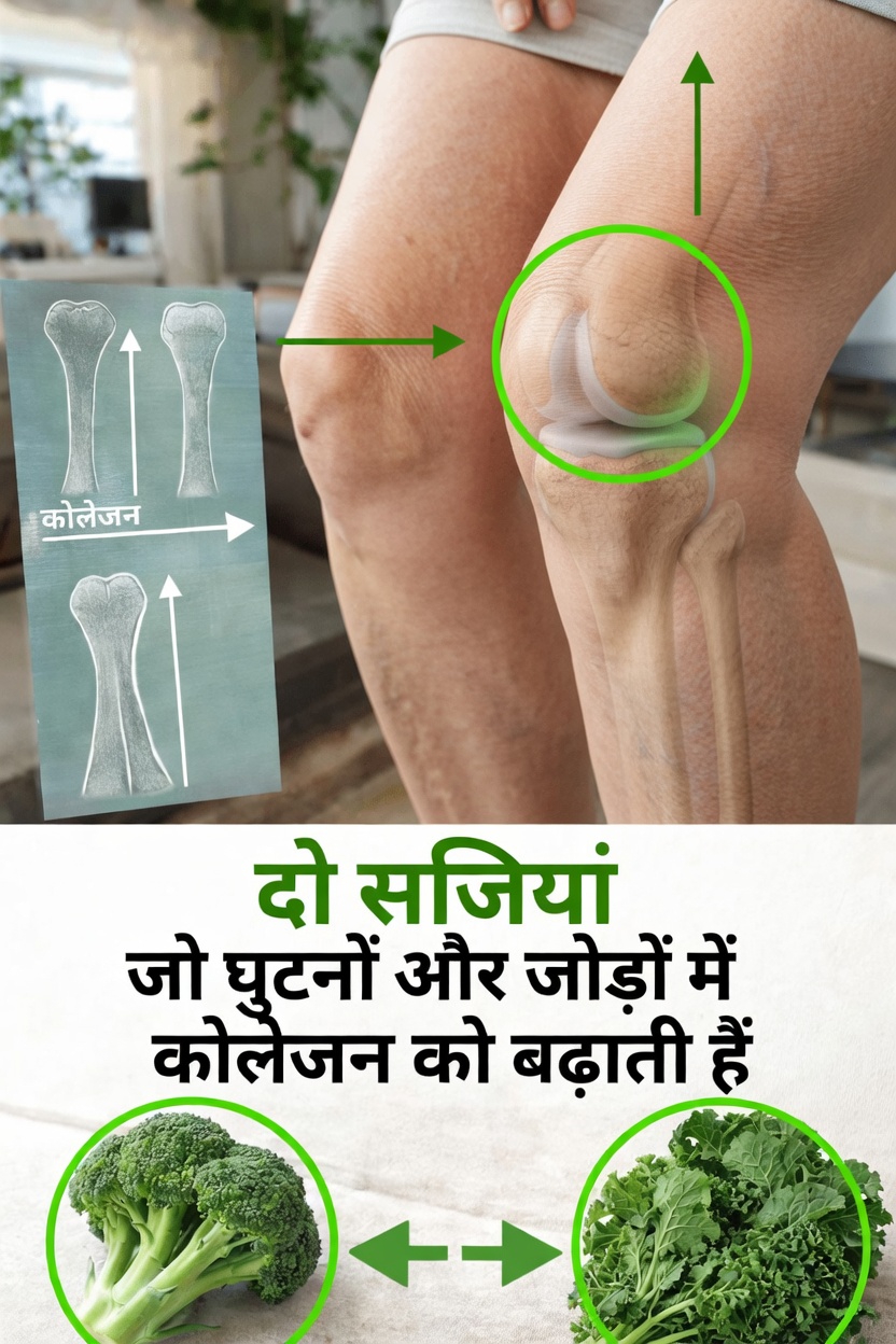 दो सब्जियाँ जो स्वस्थ घुटनों और जोड़ों के लिए कोलेजन उत्पादन का समर्थन करती हैं