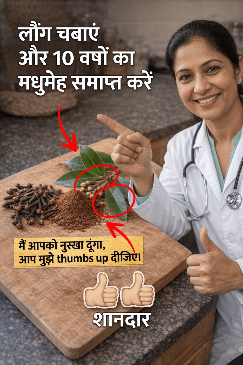 रक्त शर्करा नियंत्रण के लिए स्वस्थ जीवनशैली के हिस्से के रूप में लौंग चबाने के संभावित लाभों की पड़ताल