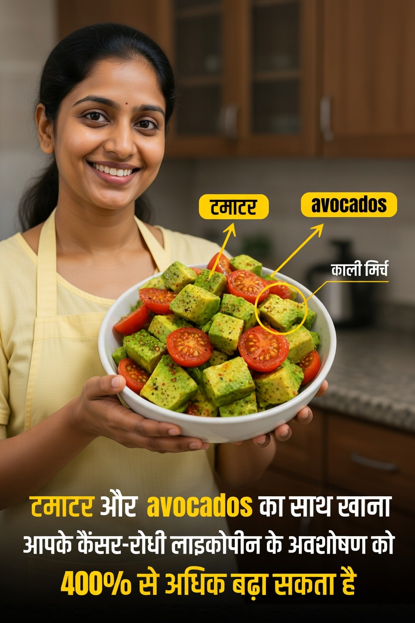 क्या आप 50 की उम्र के बाद टमाटर और एवोकाडो की इस सरल आदत को छोड़ रहे हैं?