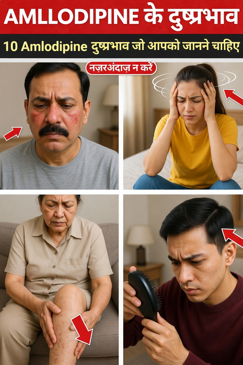 एम्लोडिपिन के शीर्ष 10 दुष्प्रभाव क्या हैं और आप उन्हें रोज़ाना कैसे संभाल सकते हैं?