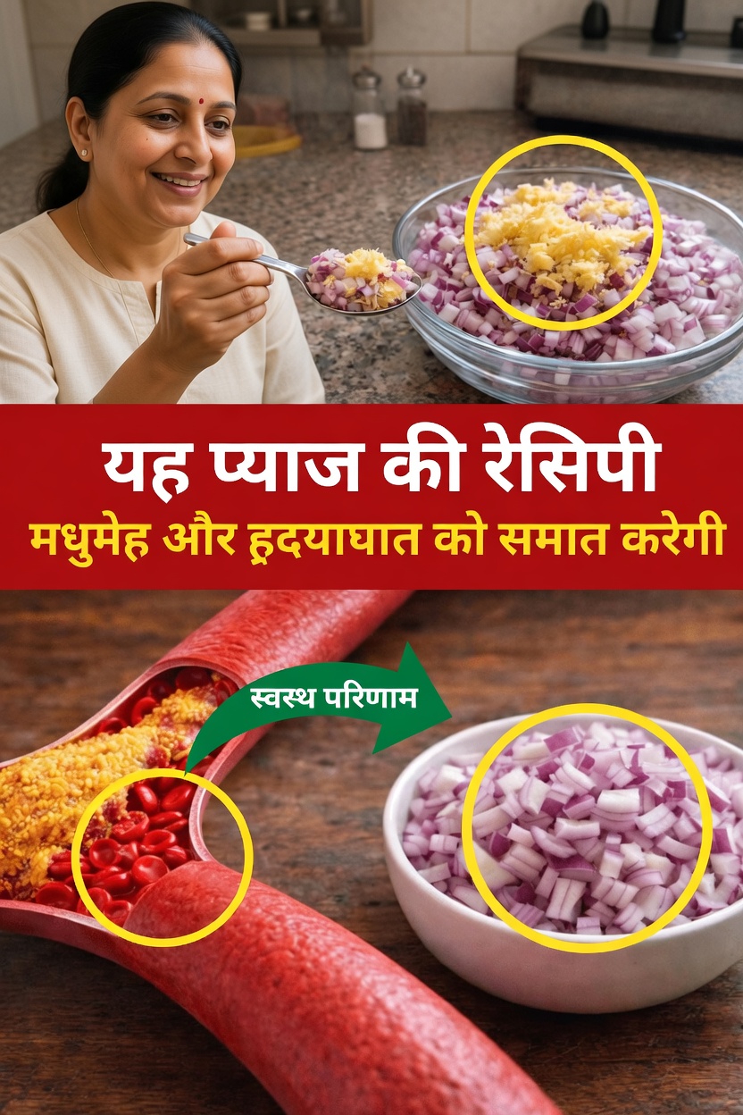 स्वस्थ रक्त शर्करा और हृदय स्वास्थ्य के समर्थन में लाल प्याज और अदरक की शक्तिशाली क्षमता