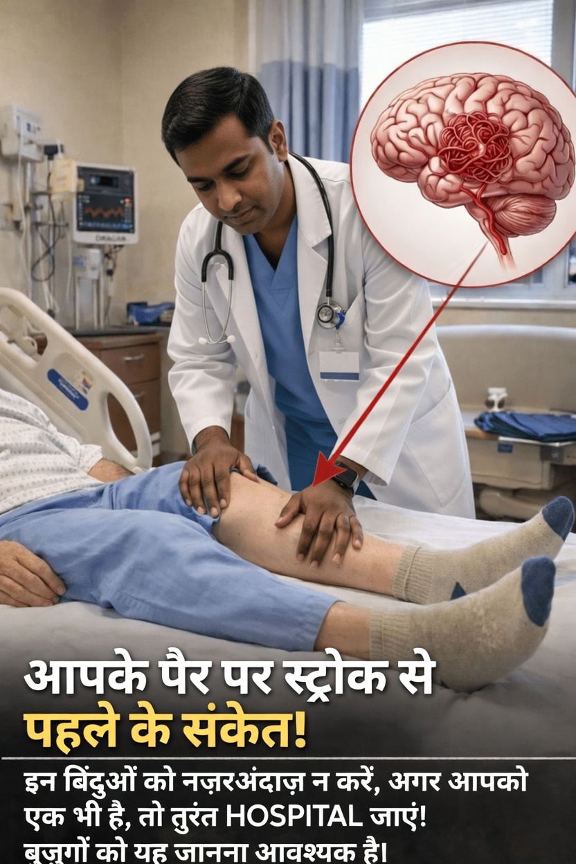पैरों में कमजोरी या सुन्नपन: क्या यह स्ट्रोक की शुरुआती चेतावनी हो सकती है? आपको क्या जानना चाहिए