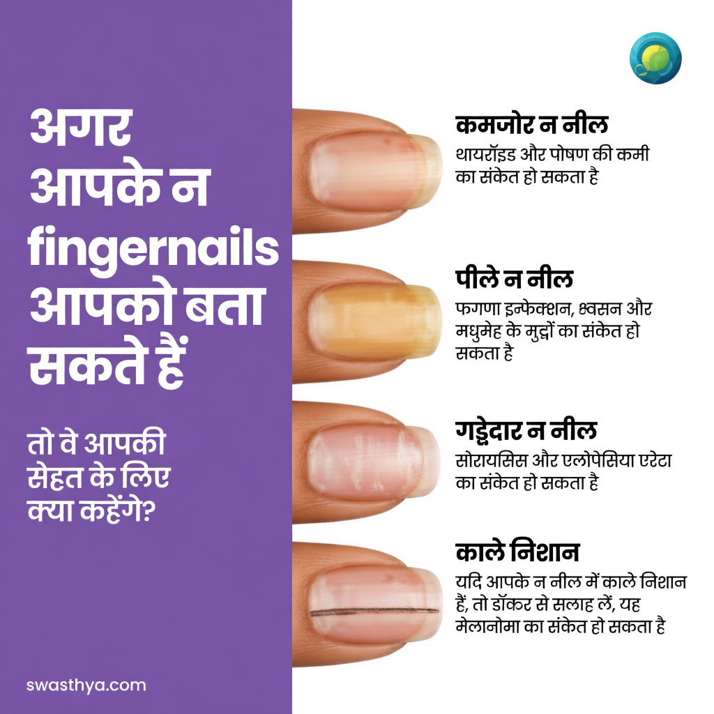 आपके नाखूनों पर वे रेखाएँ आपके स्वास्थ्य के बारे में क्या बता सकती हैं