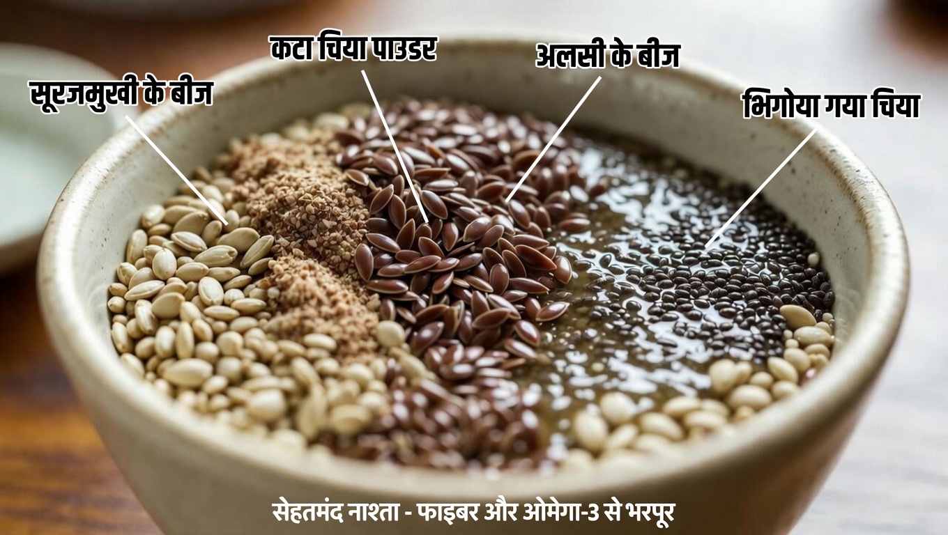 बेहतर स्वास्थ्य के लिए 6 पोषक तत्वों से भरपूर बीज जिन्हें आप अपने दैनिक आहार में शामिल करना चाहेंगे