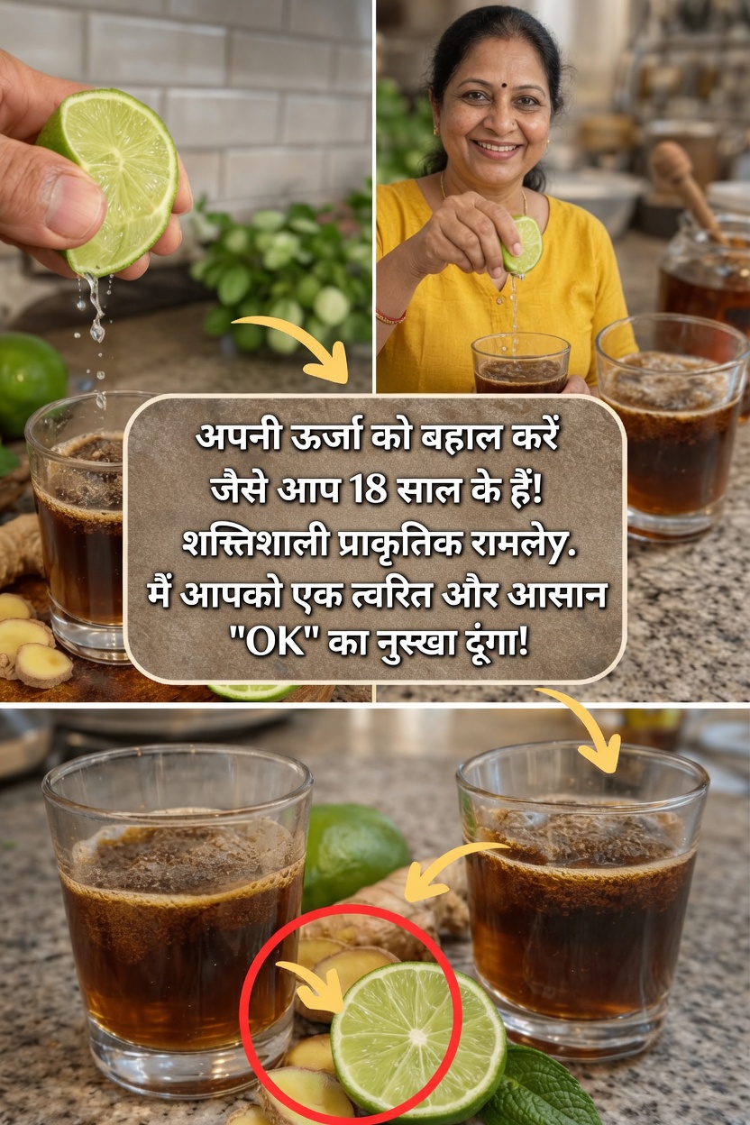 एक सरल शाम की दिनचर्या: दैनिक स्वास्थ्य के लिए प्राकृतिक अदरक, नींबू और शहद पेय का अन्वेषण