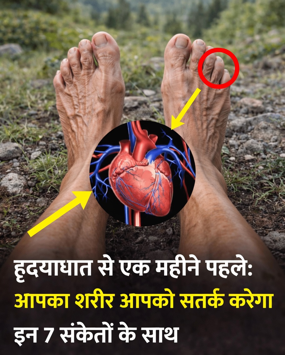 दिल के दौरे से हफ्तों पहले आपका शरीर आपको दे रहा हो सकता है ये 7 प्रमुख चेतावनी संकेत