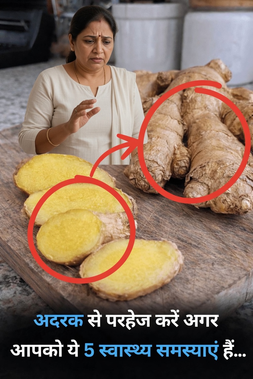 5 स्वास्थ्य स्थितियाँ जो आपको नियमित रूप से अदरक का सेवन करने से पहले दोबारा सोचने पर मजबूर कर सकती हैं