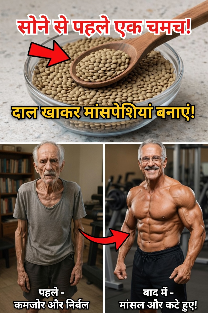 जानिए क्यों सोने से पहले एक चम्मच दाल लेना 70 वर्ष से अधिक उम्र के वयस्कों में एक लोकप्रिय आदत है