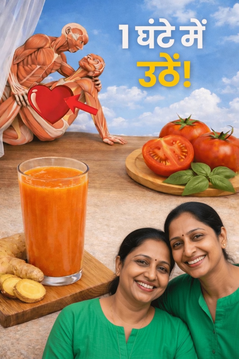 जानें कैसे अदरक और टमाटर का एक सरल ताज़गीभरा पेय आपकी प्राकृतिक ऊर्जा के स्तर को सहारा दे सकता है