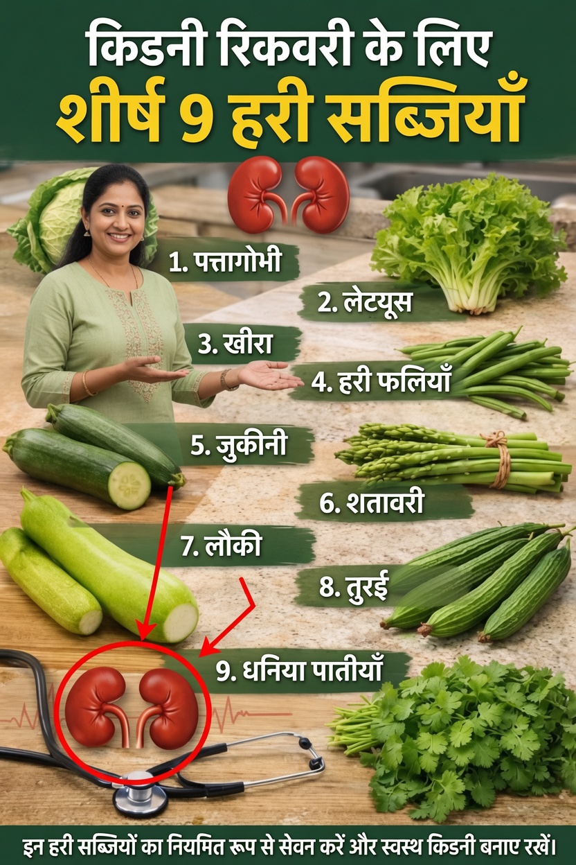अपनी किडनी-फ्रेंडली डाइट में हरी सब्जियां शामिल करने के 9 स्मार्ट तरीके