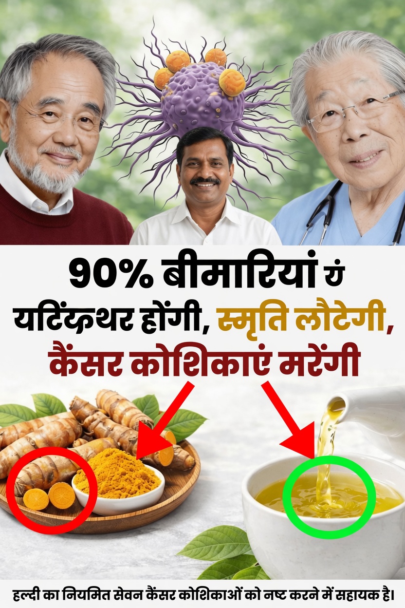 60 के बाद रोज़ हल्दी वाला पेय? एक सरल आदत जिसके बारे में जानना ज़रूरी है