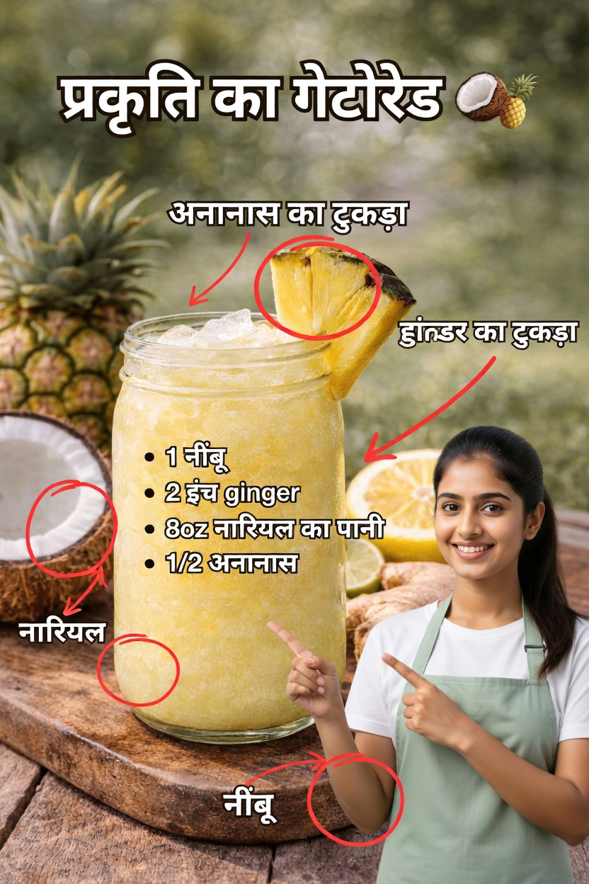 क्या “प्रकृति का गेटोरेड” पीने की यह आदत वह हाइड्रेशन तरकीब हो सकती है जिसे 50 से अधिक उम्र के कई वयस्क मिस कर रहे हैं?