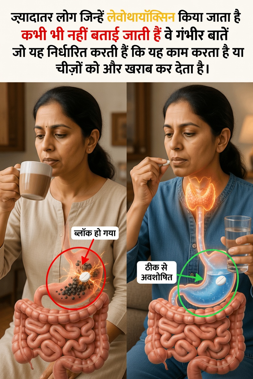 क्या आप हर सुबह लेवोथायरॉक्सिन गलत तरीके से ले रहे हैं? कई मरीज़ जिन आदतों को नज़रअंदाज़ कर देते हैं