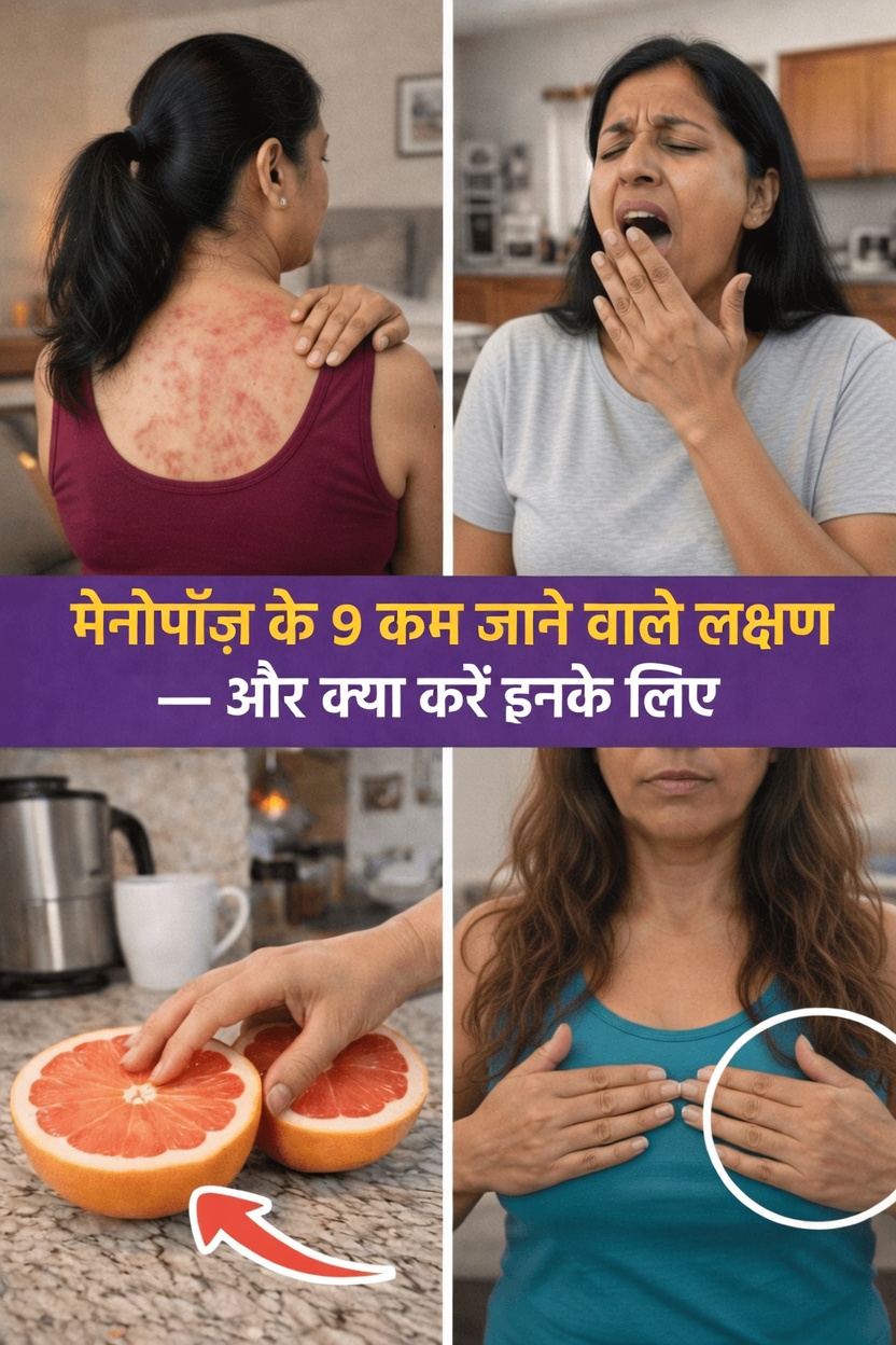 रजोनिवृत्ति के 9 लक्षण जिन्हें कई महिलाएं नज़रअंदाज़ कर देती हैं और उन्हें कम करने के लिए मददगार रोज़मर्रा की आदतें