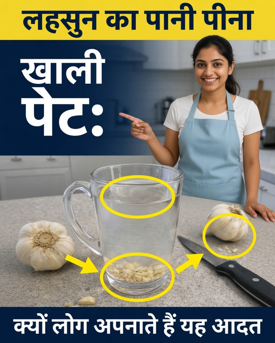 क्यों इतने सारे लोग हर सुबह खाली पेट लहसुन का पानी पीते हैं
