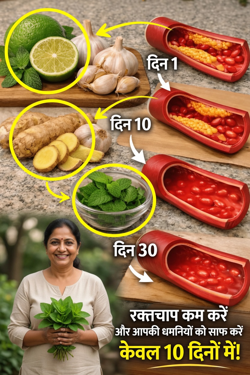 क्या लहसुन, अदरक, नींबू और पुदीना जैसी रोज़मर्रा की सामग्री स्वस्थ रक्तचाप स्तरों को बनाए रखने में मदद कर सकती हैं?