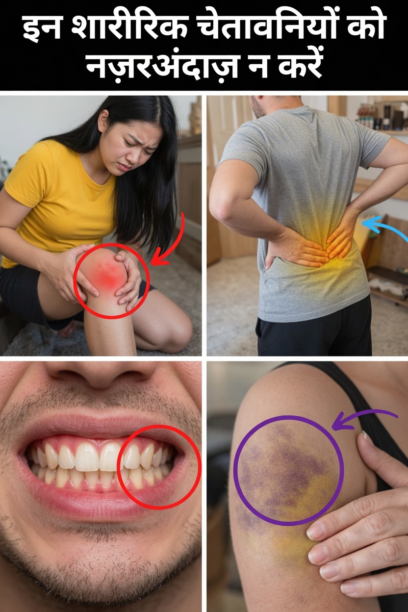 7 चौंकाने वाले शारीरिक संकेत जो गंभीर स्वास्थ्य समस्याओं की ओर इशारा कर सकते हैं जिन्हें आपको नज़रअंदाज़ नहीं करना चाहिए