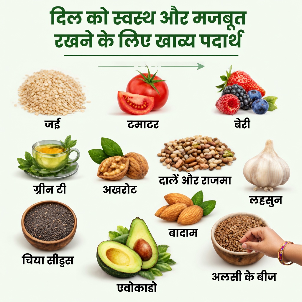 ऐसे शक्तिशाली खाद्य पदार्थ जानें जो स्वाभाविक रूप से हृदय-स्वस्थ रक्त प्रवाह और धमनियों के स्वास्थ्य का समर्थन करते हैं