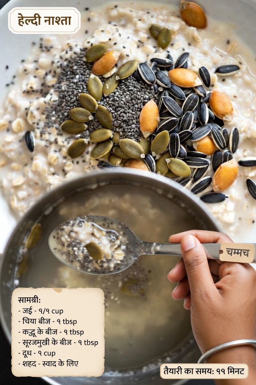 90 की उम्र के बाद भी? आँखों और मस्तिष्क के स्वास्थ्य के समर्थन के लिए आपको हर सुबह कौन-से 3 बीज खाने चाहिए?