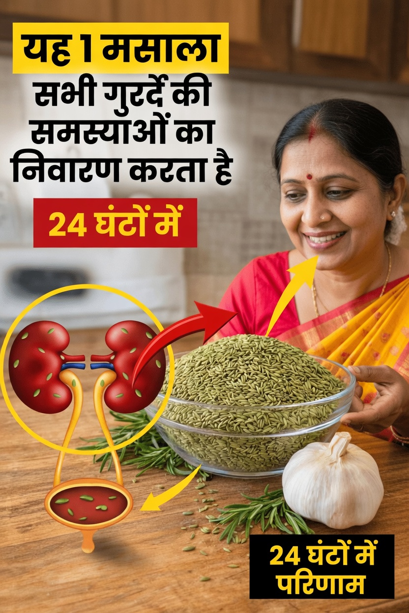 5 रोज़मर्रा के मसाले जो प्राकृतिक रूप से किडनी के स्वास्थ्य का समर्थन कर सकते हैं