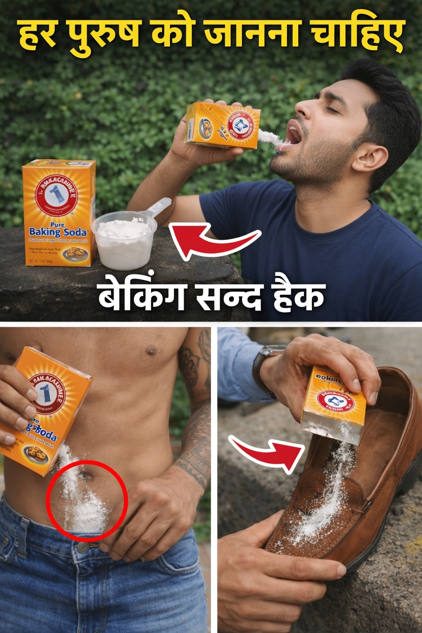 रोज़मर्रा की ताज़गी के लिए हर पुरुष को जानने चाहिए बेकिंग सोडा के 8 आसान टिप्स