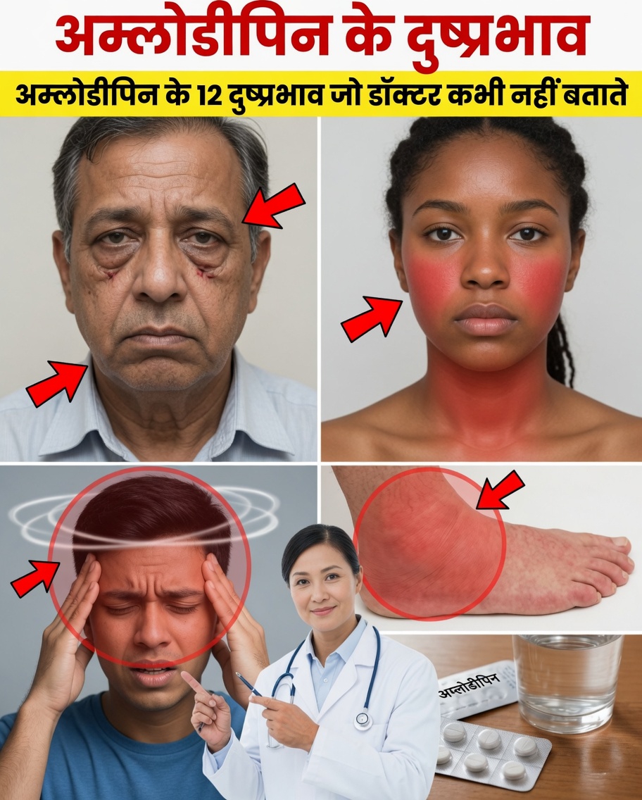 अम्लोडिपिन के दुष्प्रभावों का विश्लेषण: आपका शरीर आपको क्या बताने की कोशिश कर रहा है