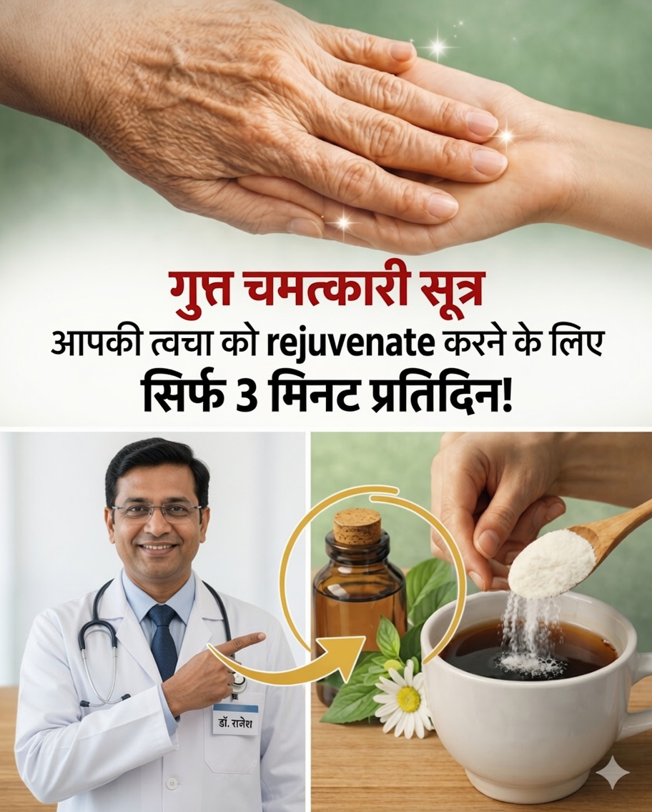 🌿 बुजुर्गों में झुर्रियाँ कम करने के लिए 3 मिनट का उपचार: एक प्राकृतिक तरीका जो अधिक से अधिक लोगों को चौंका रहा है