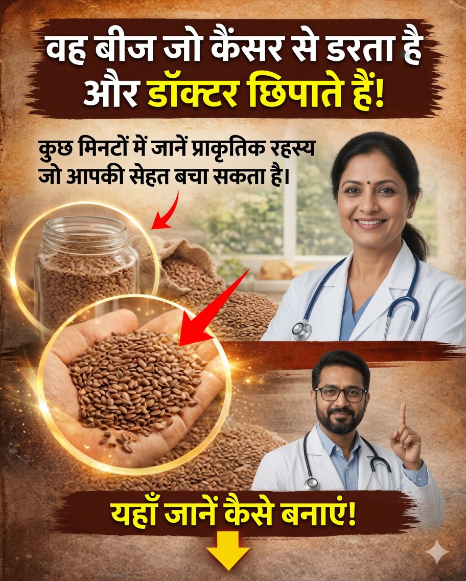 🌱 धमनियों को साफ करने और हृदय स्वास्थ्य में सुधार करने में मदद करने वाले 5 शक्तिशाली बीज