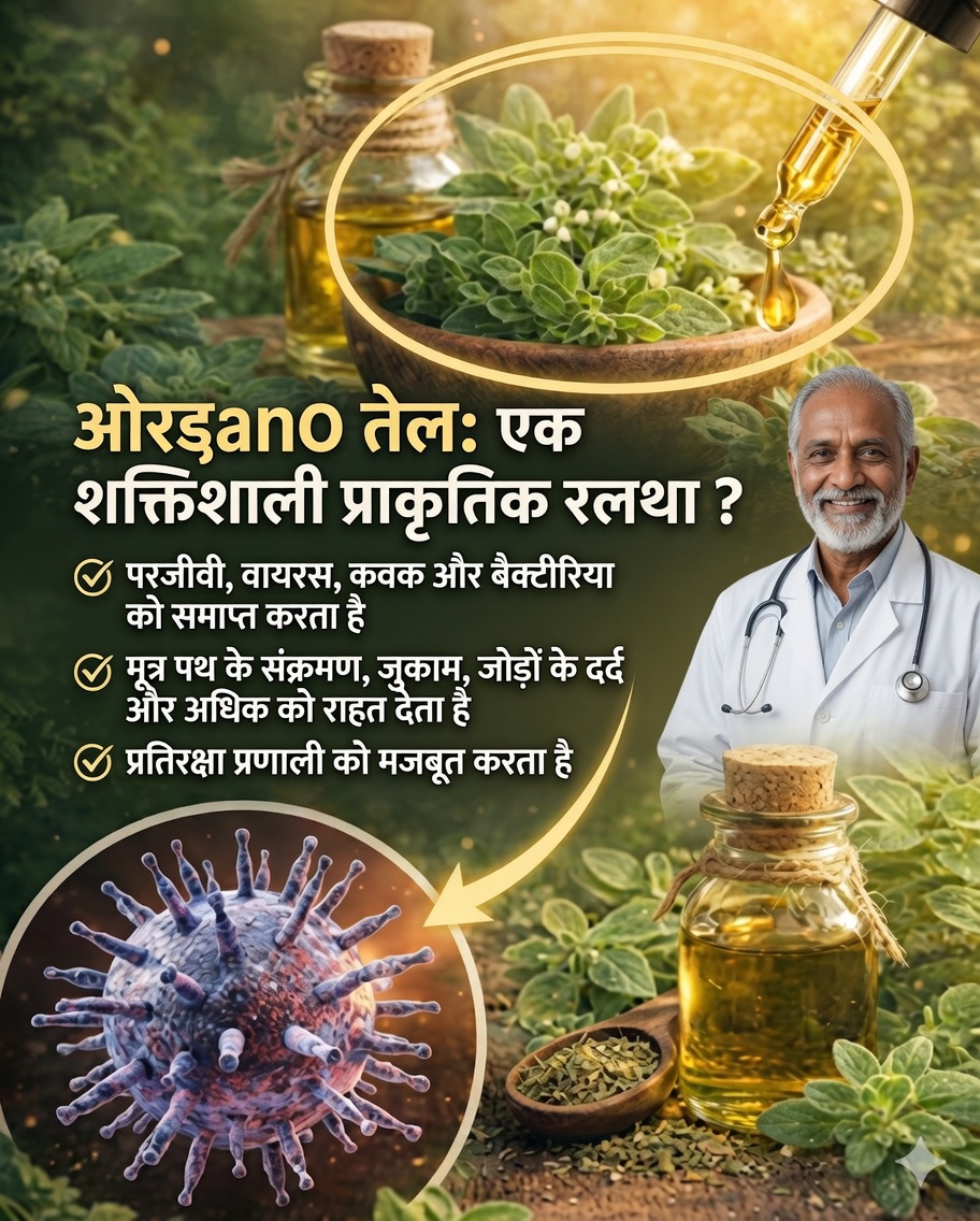 🌿 ऑरेगैनो तेल: आपके स्वास्थ्य के लिए विज्ञान-समर्थित 15 लाभ