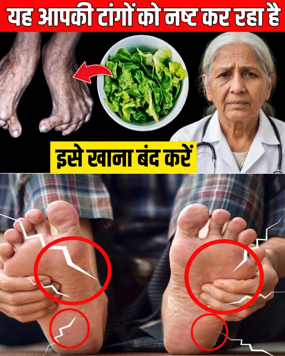 वरिष्ठजन, सावधान: 15 खाद्य पदार्थ जो पैरों में सुन्नपन और झुनझुनी को चुपचाप बढ़ा सकते हैं