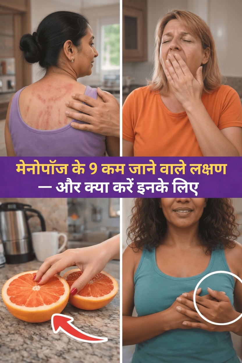 रजोनिवृत्ति के 9 कम-ज्ञात लक्षण जिन्हें कई महिलाएं नज़रअंदाज़ कर देती हैं और सरल दैनिक आदतें जो मदद कर सकती हैं