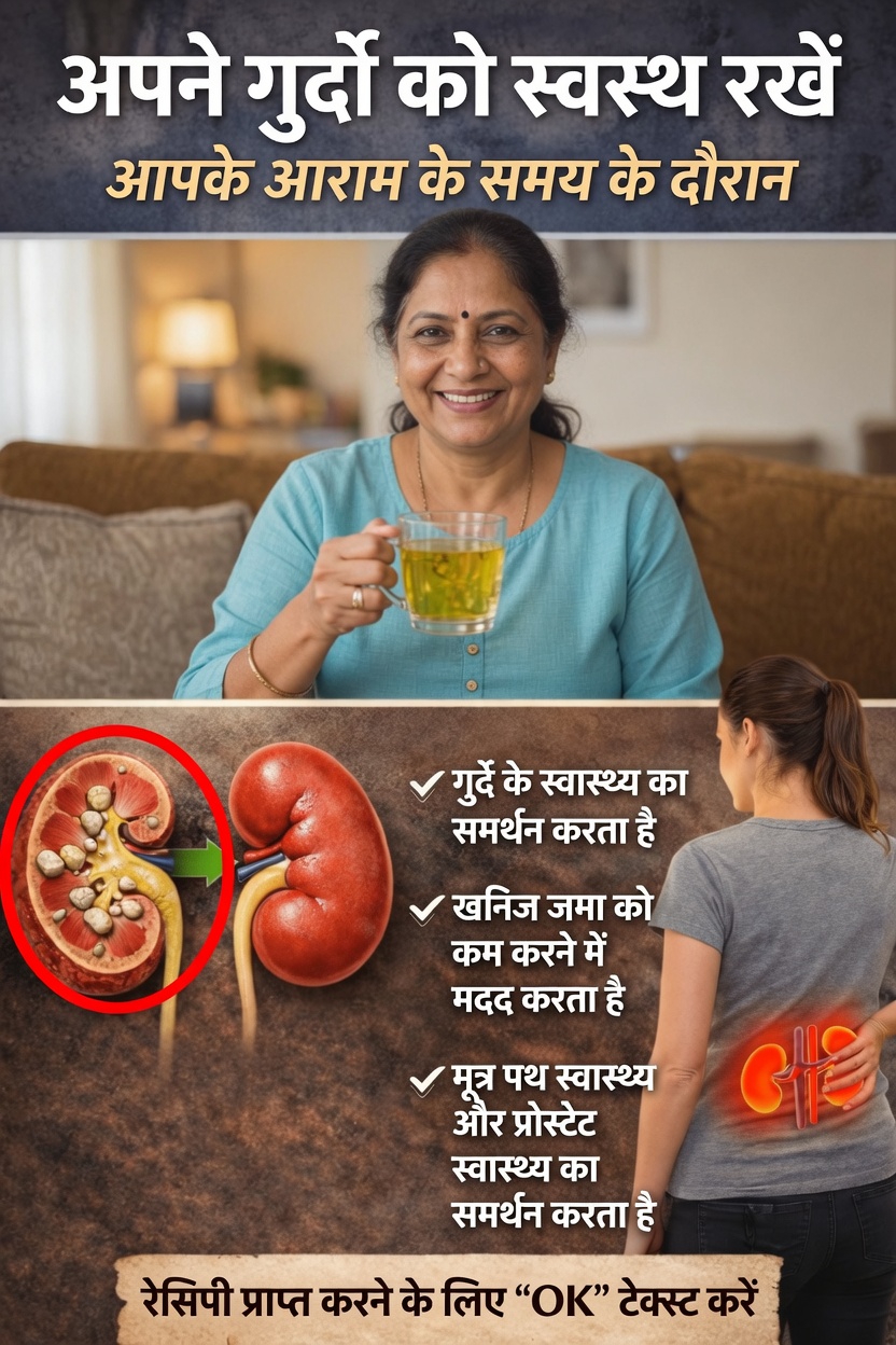 इस आसान हर्बल चाय की रेसिपी से आराम के समय अपने गुर्दों को स्वस्थ कैसे रखें