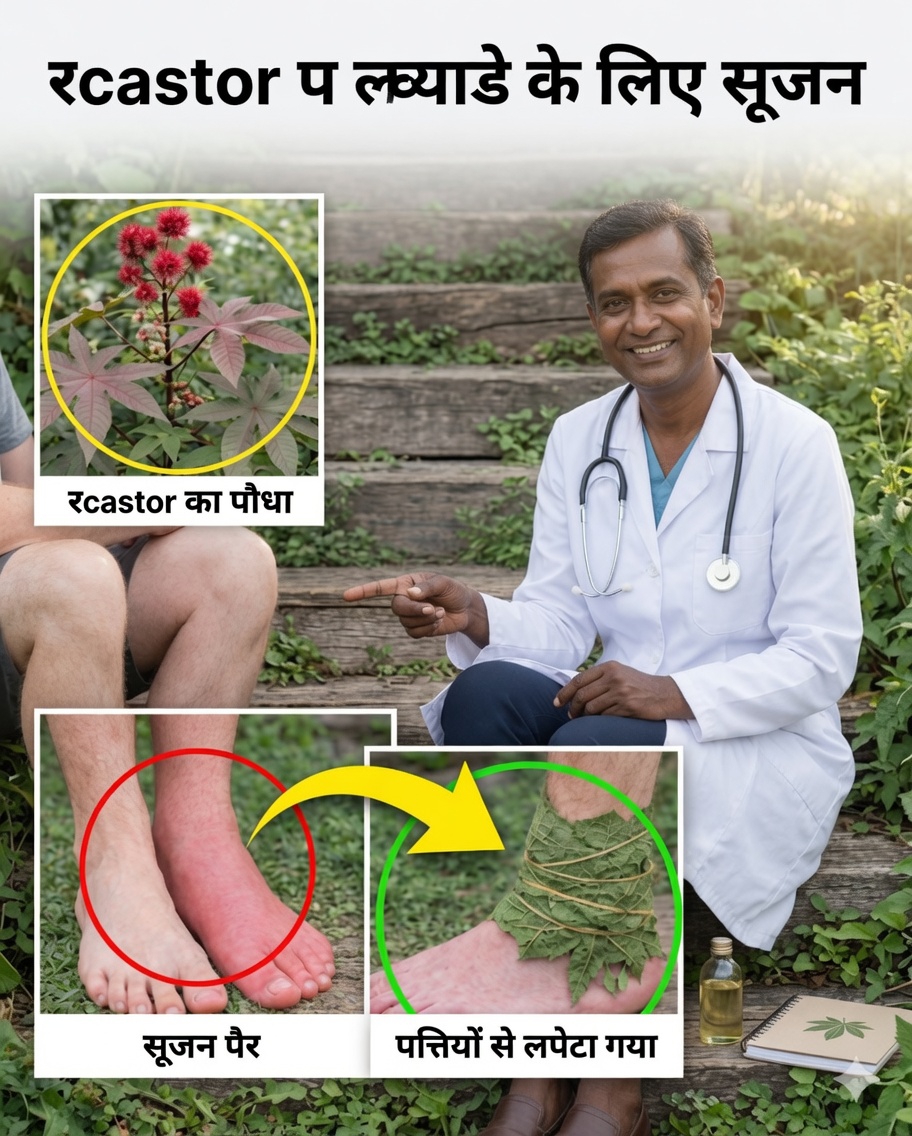 अरंडी के पत्ते: प्राकृतिक उपाय जिसके बारे में हर कोई दिन-ब-दिन ज़्यादा बात कर रहा है 🌿