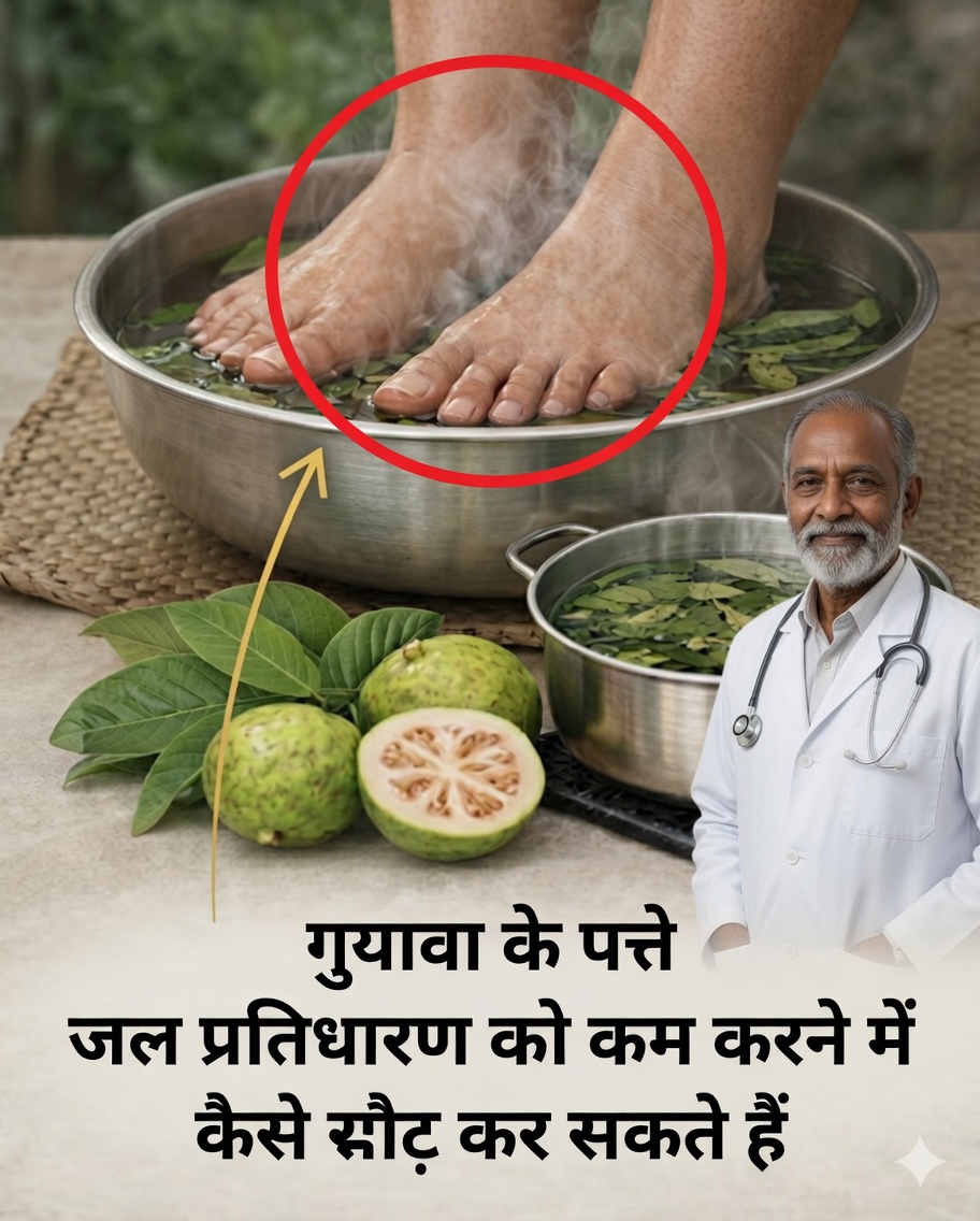 पानी रुकने की समस्या के लिए अमरूद के पत्ते: प्राकृतिक उपाय जिसे अधिक से अधिक लोग अपना रहे हैं 🌿