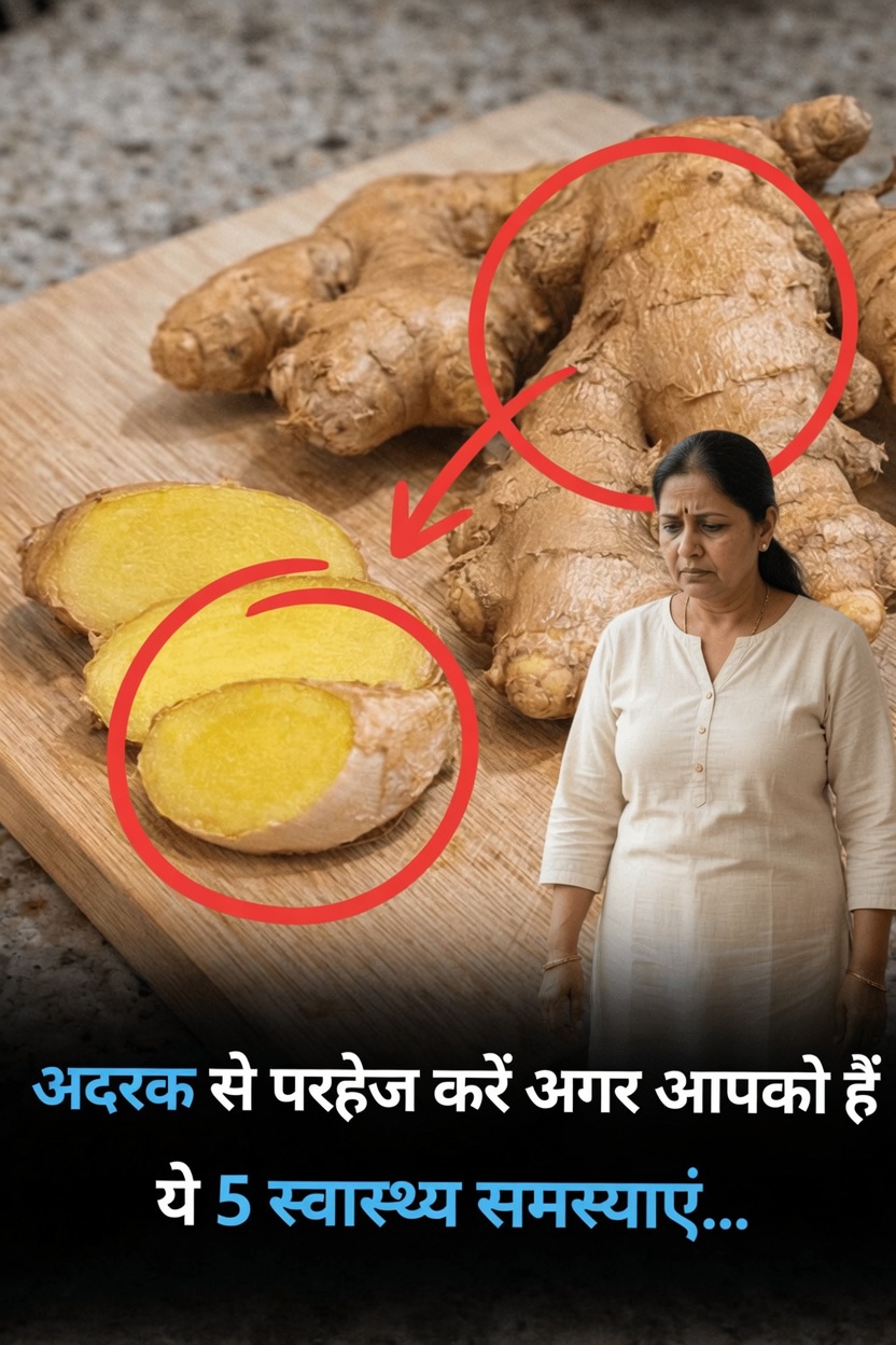 यदि आपको ये 5 स्वास्थ्य समस्याएँ हैं तो अदरक से बचें: महत्वपूर्ण जानकारी जो आपको जाननी चाहिए