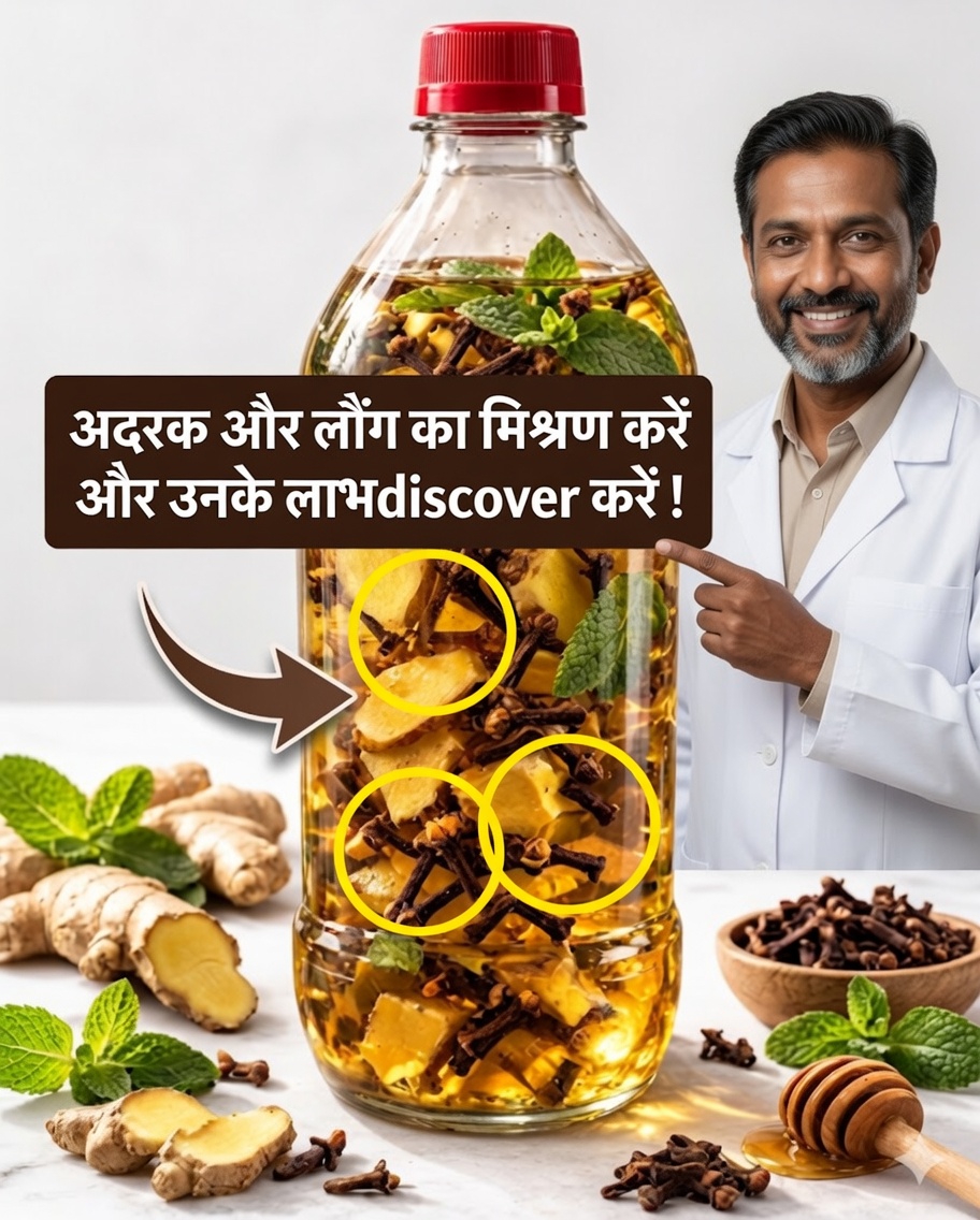 🌿 अदरक और लौंग: एक शक्तिशाली प्राकृतिक पेय जिसे越来越更多 लोग अपना रहे हैं