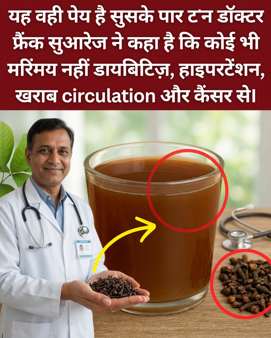 🌿 वह प्राकृतिक पेय जिसे डॉ. फ्रैंक सुआरेज़ मेटाबॉलिज़्म को सहारा देने के लिए सुझाते थे